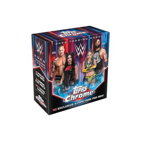 2026 Topps Chrome WWE Mega Box