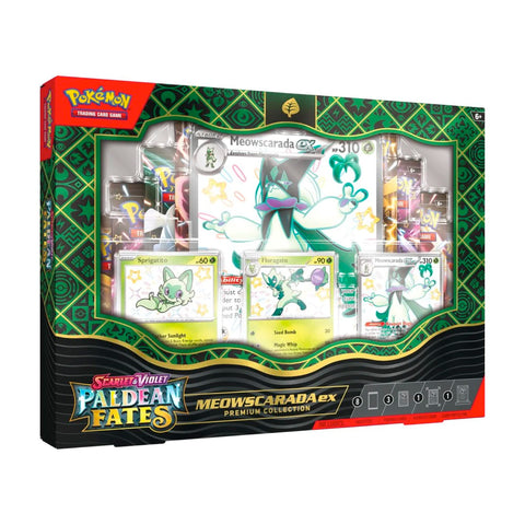 Pokemon Scarlet & Violet Paldean Fates EX Premium Collection Box