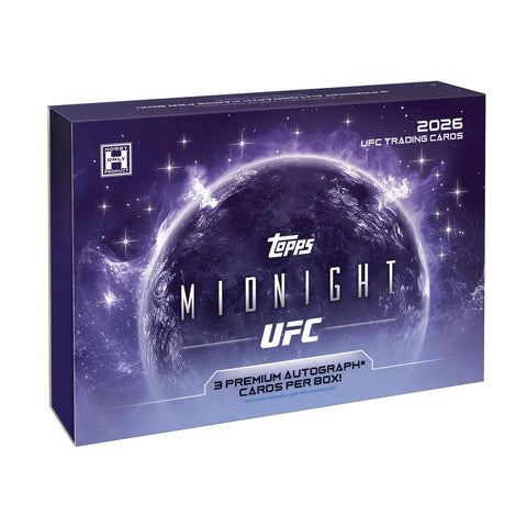 2026 Topps UFC Midnight Hobby Box PRESALE 5/22