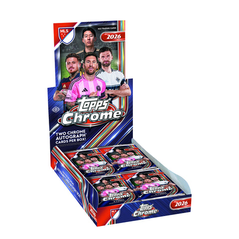 2026 Topps Chrome MLS Hobby Box