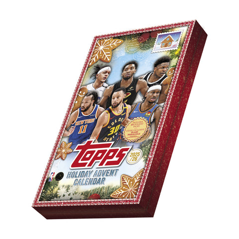 2025-26 Topps Holiday Basketball Countdown Calendar