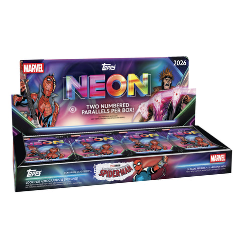 2026 Topps Marvel Neon Hobby Box