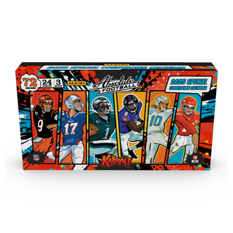 2025 Panini Absolute Football KABOOM! Countdown Calendar