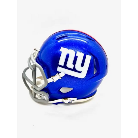 NY Giants Isaiah Hodgins Autographed Riddell Mini Speed