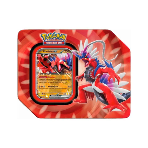 Pokemon Paldea Legends Tin - Koraidon - TCG