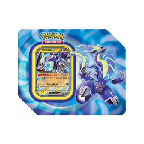 Pokemon Paldea Legends Tin - Miraidon - TCG