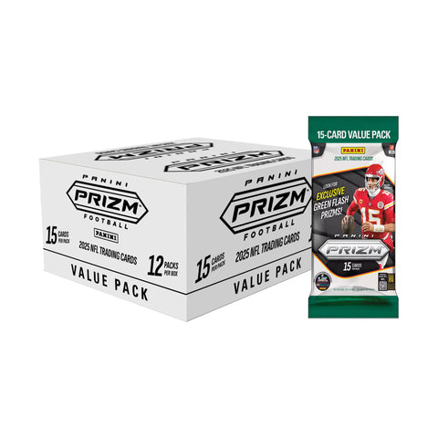 2025 Panini Prizm Football Fat Pack Display