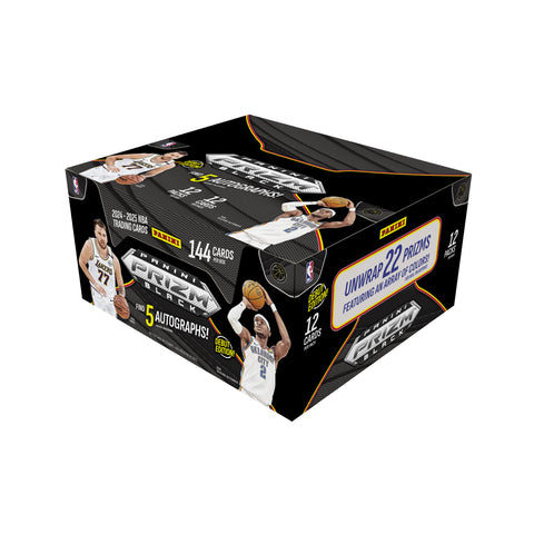 2024-25 Panini Prizm Black Basketball Hobby Box