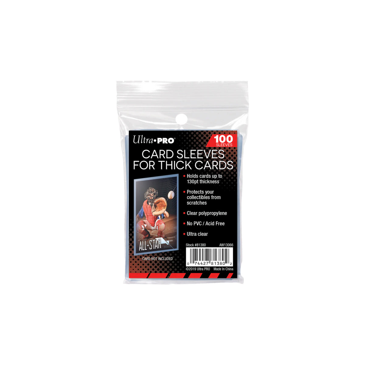 BCW Thick Card Sleeves (100ct)