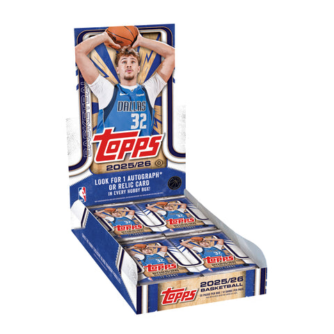 2025-26 Topps Basketball Hobby Box 10/23