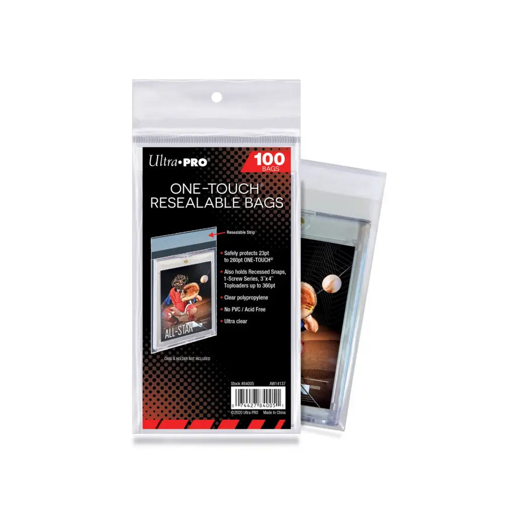 Ultra Pro One Touch Resealable Bags
