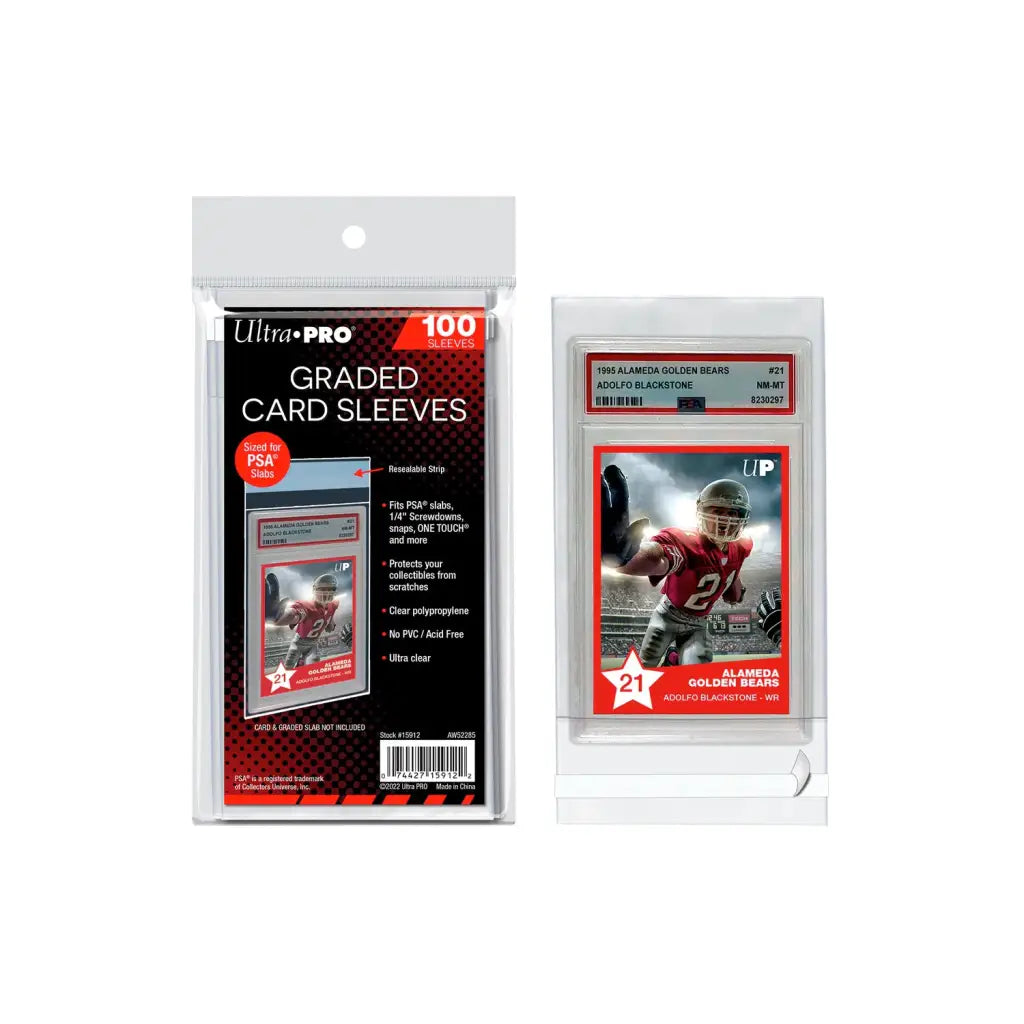 Ultra Pro PSA Graded Card Sleeves (100ct) Ultra Pro PSA Graded Card Sleeves (100ct)