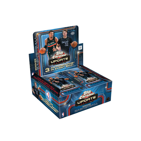 2025-26 Topps Chrome Update Series Basketball Jumbo Box