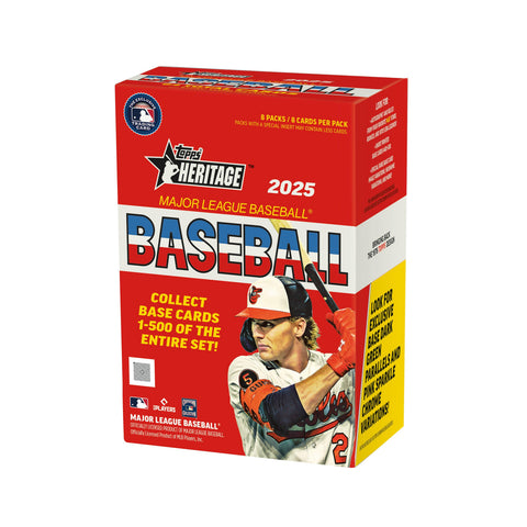 2025 Topps Heritage Baseball Value Box