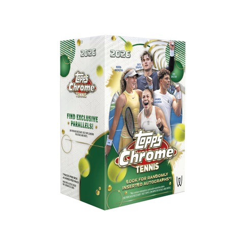 2026 Topps Chrome Tennis Value Box
