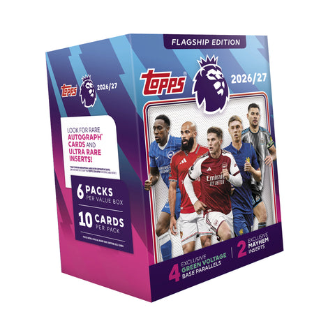 2026-27 Topps Premier League Soccer Value Box