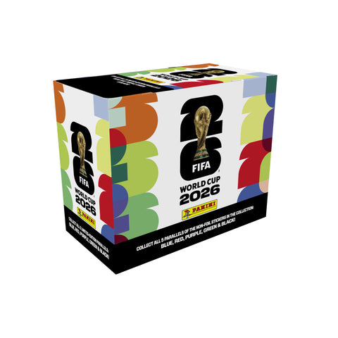 2026 Panini World Cup Soccer Stickers 25ct Box