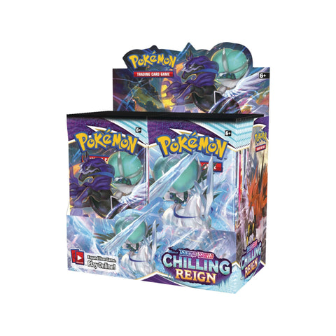 Pokemon Sword & Shield Chilling Reign Booster